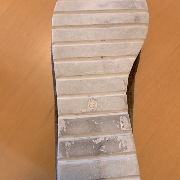 Eileen Fisher Humor Wedge Suede Slip On Shoes. Worn a few times. - Picture 5 of 5